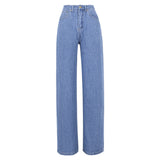 ブロックデニムパンツ / Block Medium Blue Denim