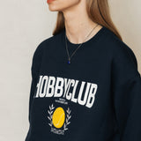 テニスボールスウェットシャツ/TENNIS BALL SWEATSHIRT_NAVY