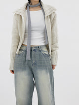 Slim boat neck T-shirt (4color)