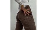 Chestnut latte wide pants