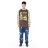 INTERNATIONAL RAGLAN LS TEE