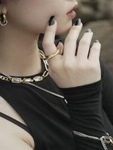 no.45リング / no.45 ring gold (#11 size)