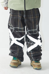 ポットXリフレクティブジョガーパンツ / BSR2223FWPT022 BSR POT-X REFLECTIVE JOGGER PANTS BLACK CHECK