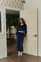Ballerina Jogger Pants - Navy