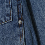 RU8314 Unbalanced Jean Jacket (2 colors)