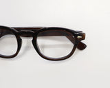 Sotet vintage horn-rimmed glasses