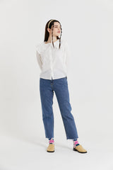カットアウトポケットパンツ / CUT OUT POCKET PANTS_MIDIUMINDIGO