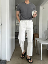 デイパーフェクトマッスルフィットアイスバンドショートスリーブTシャツ / Day Perfect Muscle Fit Ice Bundo Short-Sleeved T-Shirt (9 colors)