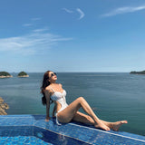 tassel strap swimsuit SW18798F