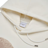 クリームファジーラビットフーディー CREAM