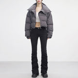Tosco Shirring Bootcut Pants