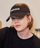 Sandwich Visor Sun Cap Black