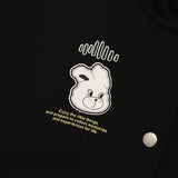 ウィッティバニーボタンフーディージップアップ