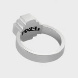 PIXEL CIRCLE RNG SILVER925