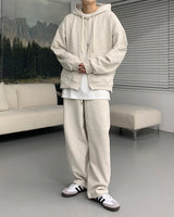 90'sキューブランプナッピングテーパードパンツ / 90's Cube Lamb Napping Tapered Pants (5 colors)