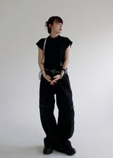 アルファベットショートスリーブポーラーTシャツ/Alphabet Short Sleeve Polar T-shirt (4color)