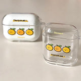 タンジェリンエアーポッズケース/Tangerine air pods case