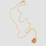 DOODLE NEC SILVER925(18K GOLD PLATED)