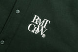 エッセンシャルロゴバーシティジャケット / ESSENTIAL LOGO VARSITY JACKET_GREEN
