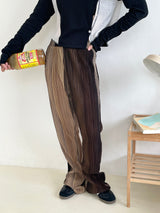 エスニックリーフプリーツパンツ