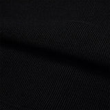 Haley Collar Knit Cardigan [BLACK] (6638363050102)