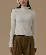 LONG SLEEVE HIGH NECK TOP