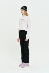 COLLECTION FLEXIBLE BOOTCUT PANTS [BLACK]