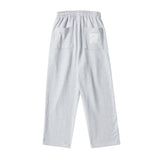 ツータックワイドスウェットパンツ/TWO TUCK WIDE SWEAT PANTS-WHITE MELANGE