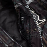ビッグロゴカラーバーシティジャケット/BSR2223FWJK026 BIG LOGO COLLAR VARSITY JACKET BLACK CHECK