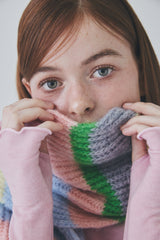 カラーストライプマフラー / Color Stripe Muffler [Yellow]