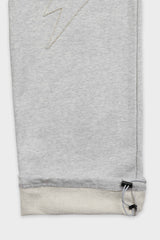 パッチスウェットパンツ/Patch sweatpants(light grey)