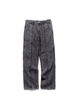 インシションインバーティドウォッシードデニムパンツ/INCISION INVERTED WASHED DENIM PANTS