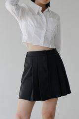 Leta Crop Shirt (2color)