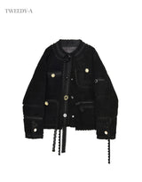Maximal Point Dumbled Black Jacket