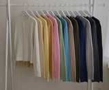 Colorful Twist Knit Cardigan (13color)