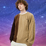 ドルフィングラデーションケーブルニット / Dolphin gradation cable knit