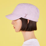 Epoxy Stud Bellboy Cap Purple