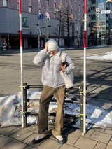 スクラップカーゴバンディングパンツ