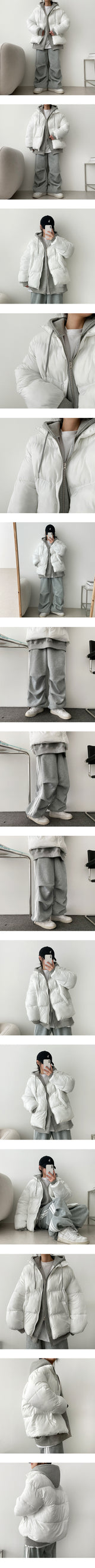 Hot Daily Boxy Short Padded Jacket