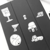 Diverse cat seal stickers (2 set)