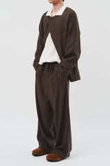 Oriental Rope Wide Trousers (2color)