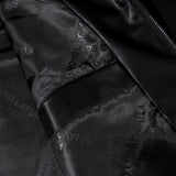 セミオーバーフィットブレンディングレザージャケット/Semi Overfit Blending Leather Suede Jacket J16 Black (6604005179510)