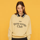 カラースウェットシャツ / COLLAR SWEAT SHIRT_LIME