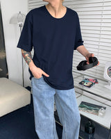 APO UネックショートスリーブTシャツ
