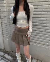 Ribbon sleeveless set