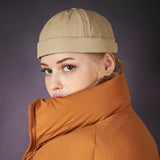 Light padding watch cap BEIGE