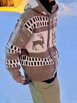 Rudolph zip-up