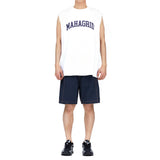 バーシティロゴタンクトップTシャツ / VARSITY LOGO SLEEVELESS TEE