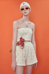 ROSE TUBE TOP / IVORY (6565944590454)