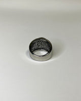 ボールドラウンドオニックスリング / bold round onyx ring